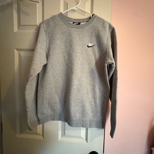 Nike Men's Classic Gray Crewneck Sweater
